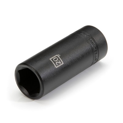 STEELMAN PRO 1/2-Inch Drive x 20mm Deep 6 PT Impact Metric Single Socket 78290