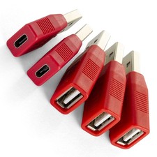 USB Data Blocker/Charger Adapter - Secure Charging, Data Sync Protection, Jui...