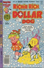 Richie Rich and Dollar the Dog #18 FN 1981 Stock Image