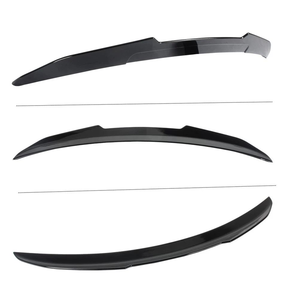 For Mercedes C300 C43 22-26 W206 Rear Trunk Spoiler Wing PSM-Style (Gloss Black) - Изображение 4 из 4