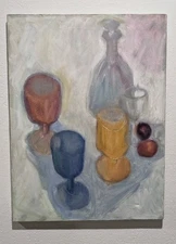 Estate Sale Collection Texas Artist Acrylic Painting on Canvas 18" x 24"