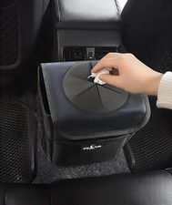 Car Trash Bag For Little Leak Proof Car Garbage Bag With Lid And Storage Pockets Car Trash Bag For Little Leak Proof Car Garbage Bag With Lid And Storage Pockets