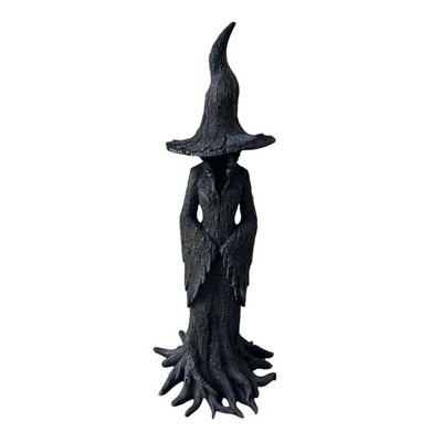 Halloween Hexe Statue Requisite handbemalt Hexe Figur für Hof Party Veranda