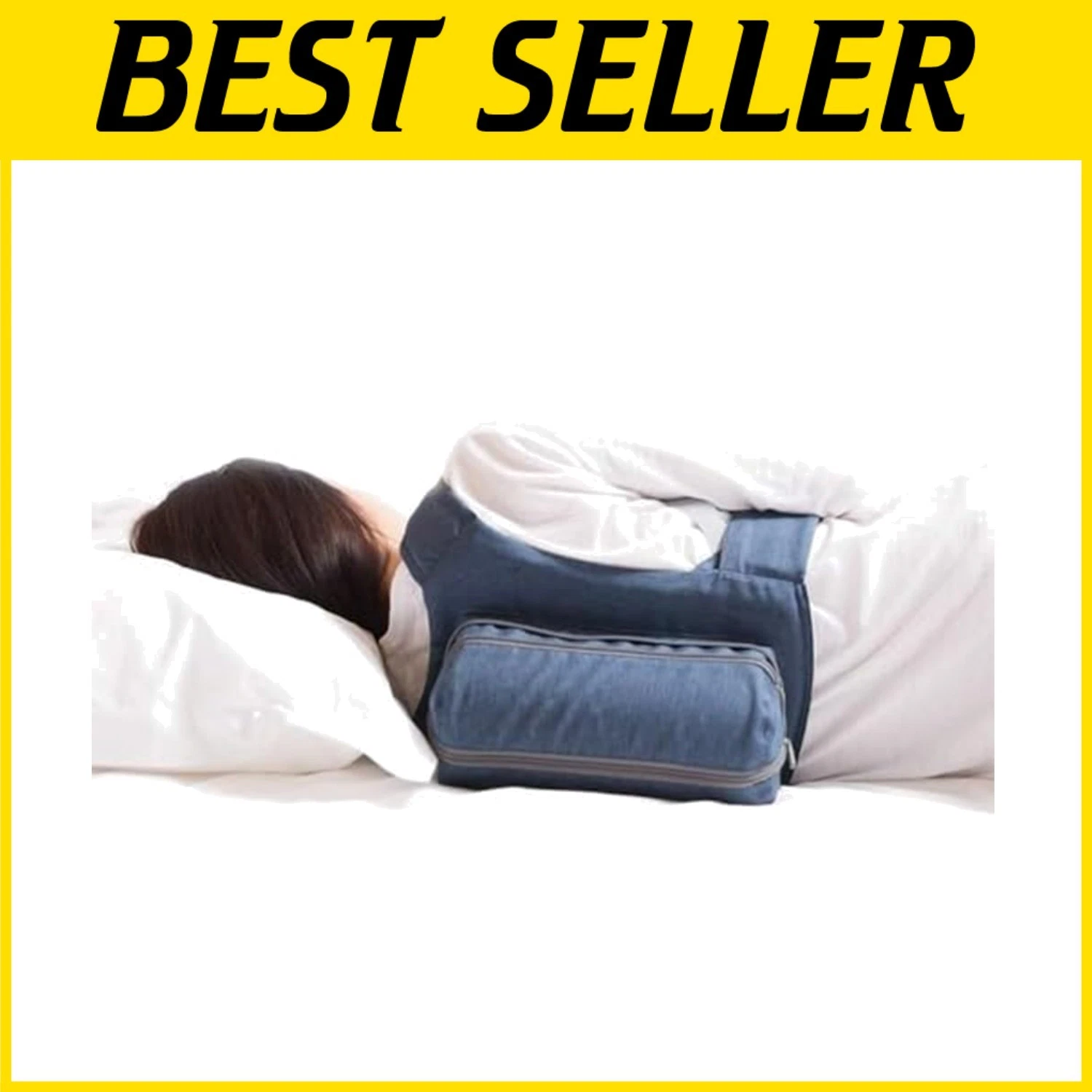 Comfortable Travel-Sleep Backpack: Side-Sleeping Trainer for Better Breathing