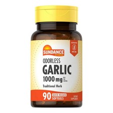Vitamins Odorless Garlic Softgels 500 mg 90 Tabs By Sundance