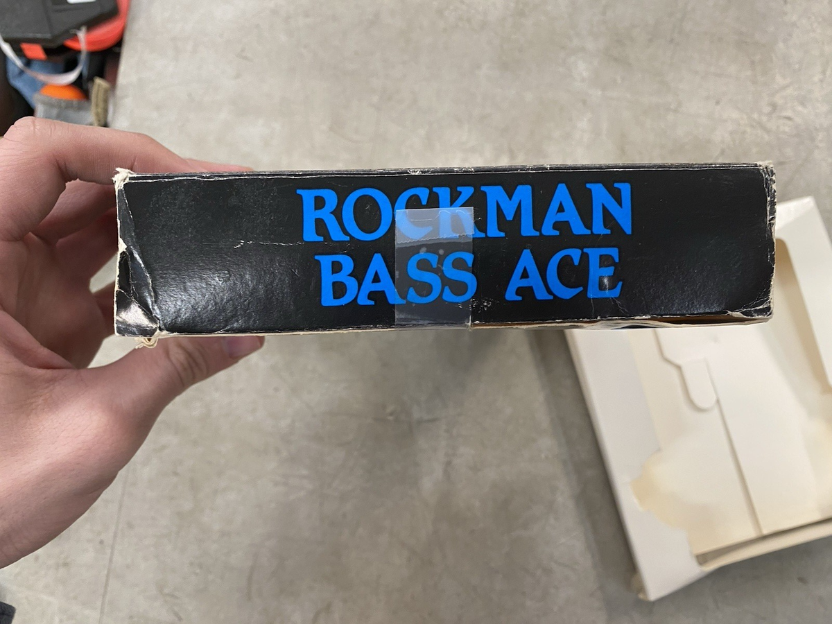 Vintage Rockman Bass Ace By Tom Scholz Bass Guitar Headphone Amp