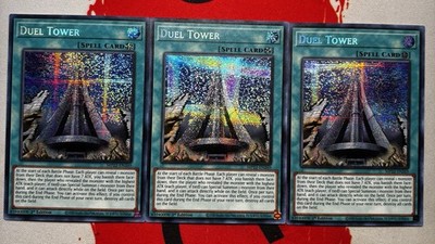 Duel Tower x3 MP22-EN269 1st Ed Prismatic Secret Rare