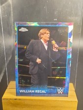 2015 Topps Chrome WWE Atomic Refractor William Regal #75 Free Shipping 