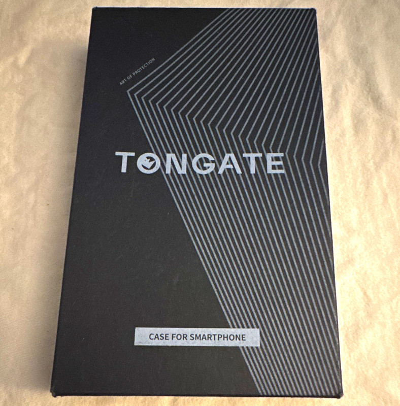 TONGATE Black Protective Case for Google Pixel 8 Smartphone X0040AZHWN