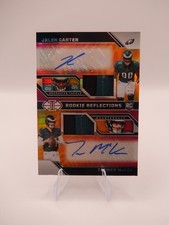 Jalen Carter & Tanner McKee '23 Panini Illusions Rookie Reflections No. RRA-PE