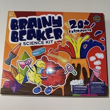 Brainy Beaker Science Kit for Kids 21 Experiments Science Kit Gift Set Age 6-8