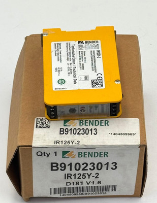 Bender IR125Y-2 | Insulation Monitoring Device | Made in Germany
