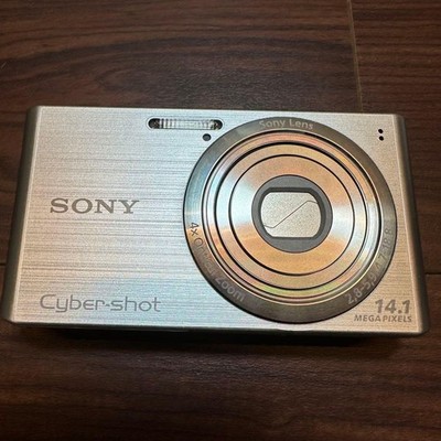 Sony Cyber-shot DSC-W610 14.1MP Digital Camera - Silver for sale