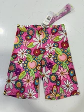 NWT Vintage Colorful Biker Shorts Gilda Marx Festival XS (YJ) Work Out Shorts
