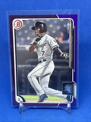 2015 Bowman Prospects Purple Parallel Tim Anderson BP81 White Sox 40/250