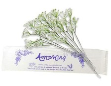 Artificial Baby's Breath Flowers, 8 Pcs White Babies Breath Flowers Artificial