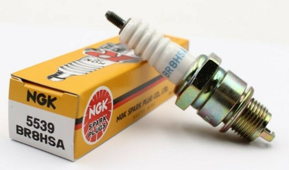 NGK BR8HSA Standard Spark Plugs 5539 QTY 2 for 2-Stroke Engines