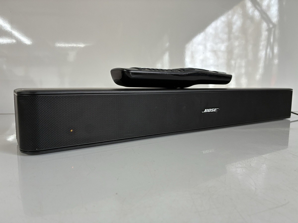 Bose Solo 5 Sound Bar Model 418775 Bluetooth W/ Remote, Power Cord