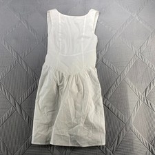 Wild Fable Women  s White Bow Back Mini A line Dress Size M