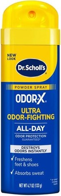 Dr. Scholl's ODOR-X ULTRA ODOR-FIGHTING POWDER SPRAY, 4.7 oz