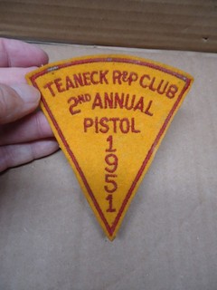 Teaneck NJ R & P Club 1951 cloth patch