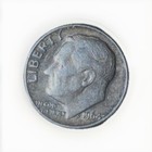 1964 Roosevelt Dime 10C Silver 0.9 Fine silver. Genuine coin! — photo 1