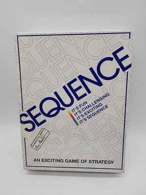 VINTAGE 1995 SEQUENCE Board Game Brand NEW SEALED Nice Family Fun For Everyone