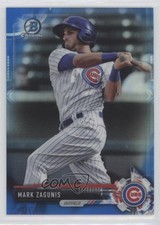 2017 Bowman Chrome Prospects Blue Refractor 83/150 Mark Zagunis #BCP131 sh7