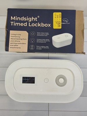 Digital Detox Timed Lockbox by Mindsight   Screen Time Bad-Habit Breaker    NICE