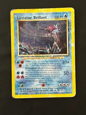 Carte Pokémon Léviator Brillant 65/64 HOLO Secrète Néo Révélation Wizards FR - Photo 1/4