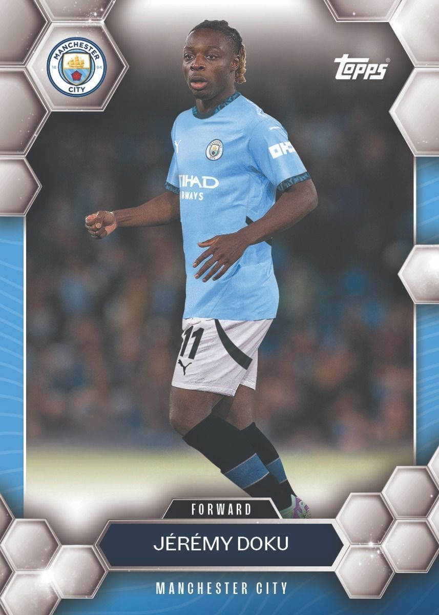 2024-25 SL Manchester City Topps Fan Set (28 Cards) | eBay