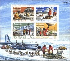 Nouvelle-Zélande Bloc 5 (édition complète) neuf 1984 antarctique