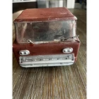 Vintage Tonka Toys Pressed Steel Semi Truck Cab Maroon Red Made in USA 1950s