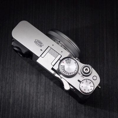 Metal Camera Hot Shoe Thumb Up Hand Grip For Fujifilm x100vi X100v