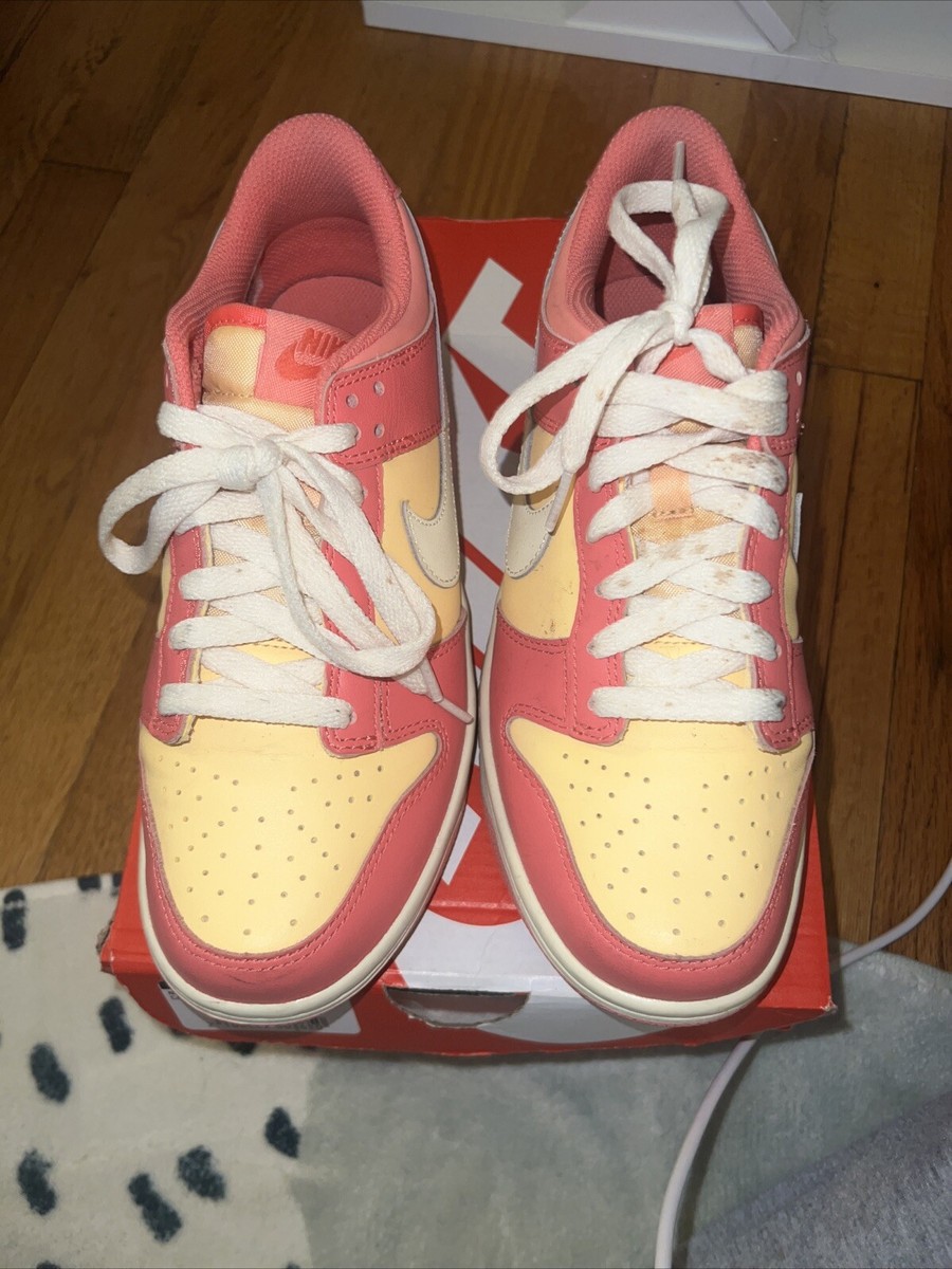 Nike Dunk Low (gs) Strawberry Peach Cream 6y