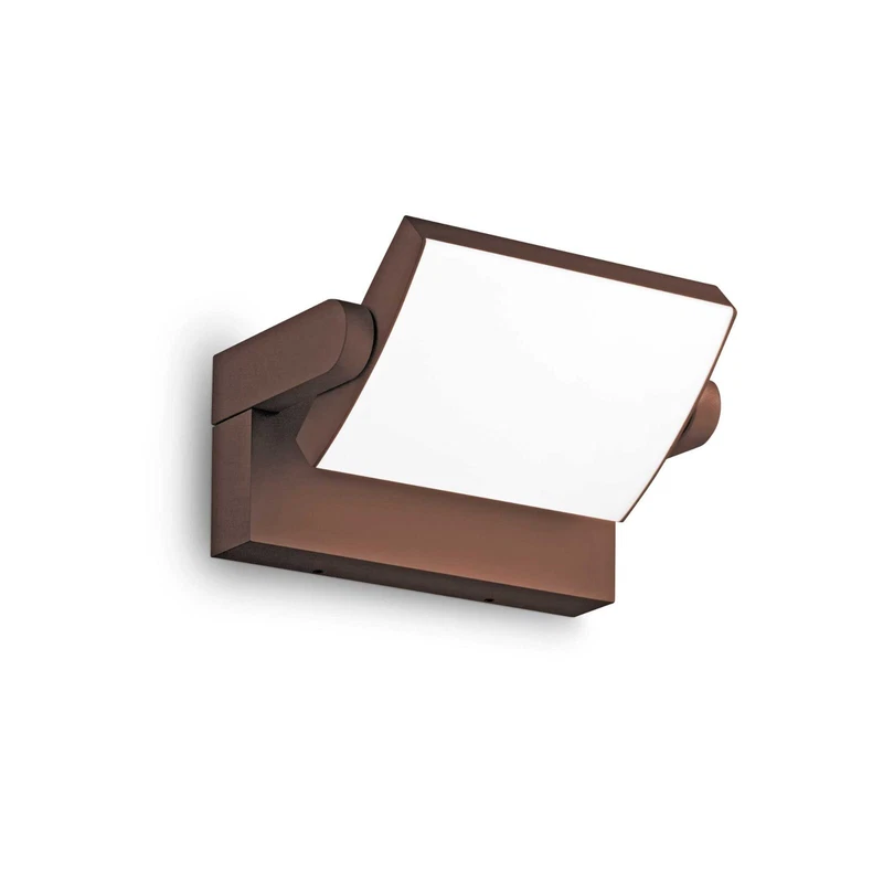 Lampada Parete da Esterno SWIPE AP Coffee Ideal Lux 307169 LED 20,5W Orientabile, fotografia 7 di 7