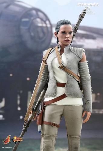 Hot Toys 1/6 Star Wars VII 7 The Force Awaken Rey Resistance Outfit MMS377 Japan - Picture 10 of 12