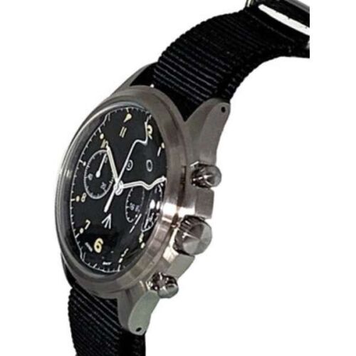 NAVAL WATCH Royal Air Force Chronograph Type MIL07SV/BK - Picture 2 of 2