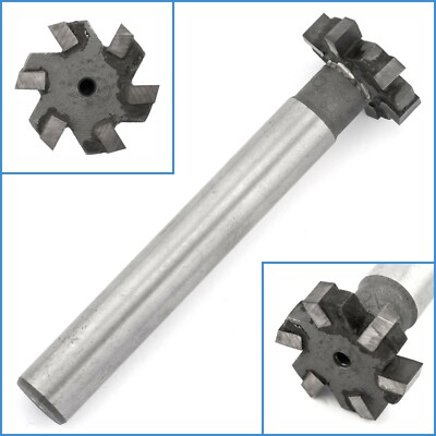 25mm x 6mm Carbide Blade T Slot Cutter End Mill Milling Cutter Tip Tipped Tool