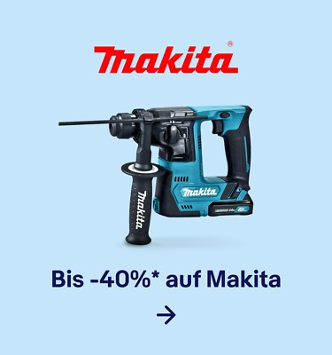 Bis -40%* auf Makita