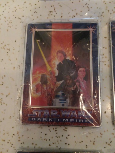1995 Metallic Impressions Star Wars Dark Empire Embossed Metal Collector Cards - Picture 3 of 11