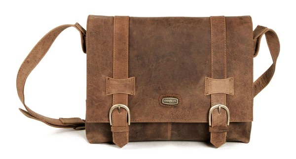 Harold's Antic Messengerbag S UmhäNgetasche Tasche Nature Braun Neu-image