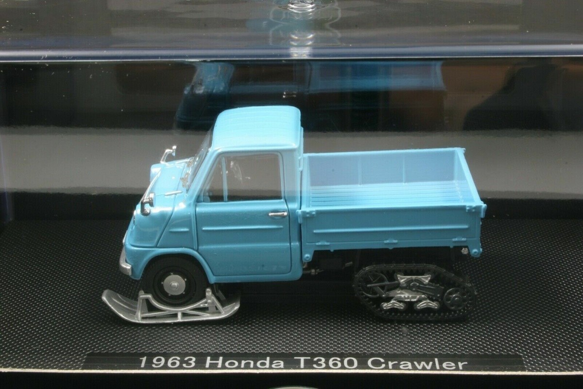洋一/エブロ1/43 Honda T360 1963 その他 3点セット Mini Car Honda T360 Truck 1963 Blue 1/43 Scale Box Display