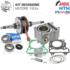 KIT ZYLINDER KOLBEN WELLE LAGER 150cc D. 58 FÜR HONDA SH150 ie 2005