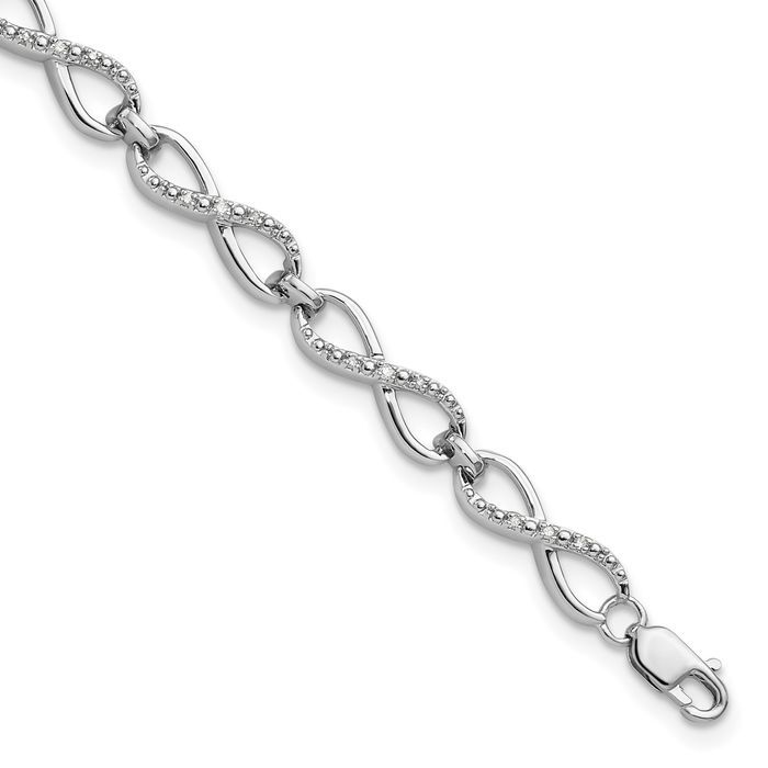 国内発送 COLDFRAME☆Silver Diamond Tennis ブレスレット M 銀 SILVER DIAMOND TENNIS BRACELET M