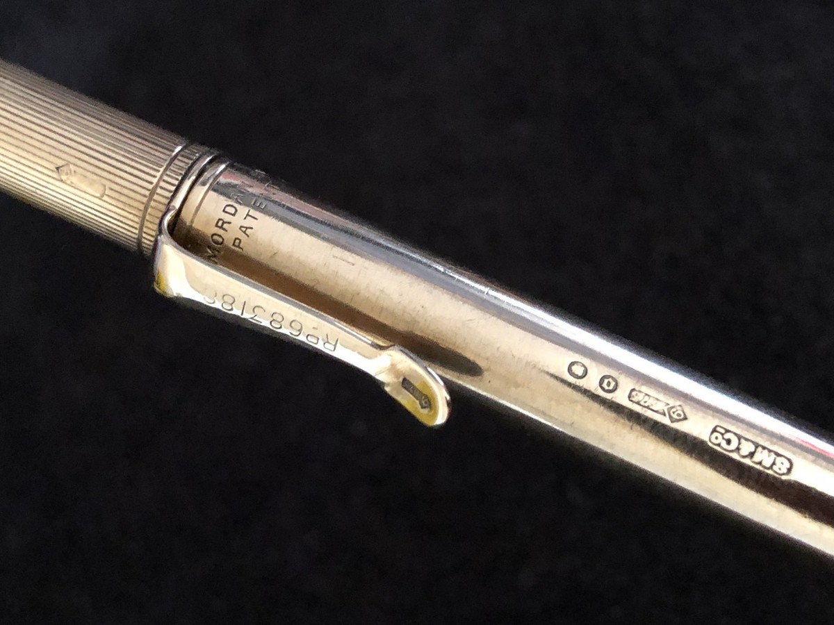 beautiful Sampson Mordan Everpoint 9 Carat Gold Propelling Pencil