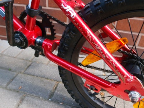90s mid School BMX GT Mach 1 Junior bike Mertens Plastiche Cassano 16 in wheels - Picture 6 of 11