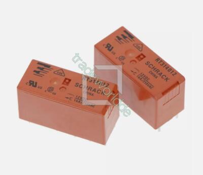 2pieces New RT314012 8pins 12V RT314012 16A 250VAC schrack relay