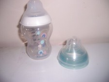tommee tippee bottles lot blue clear greybag