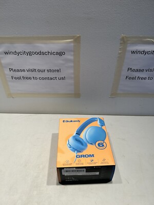 Skullcandy Grom Wireless Headphones for Kids in Blue